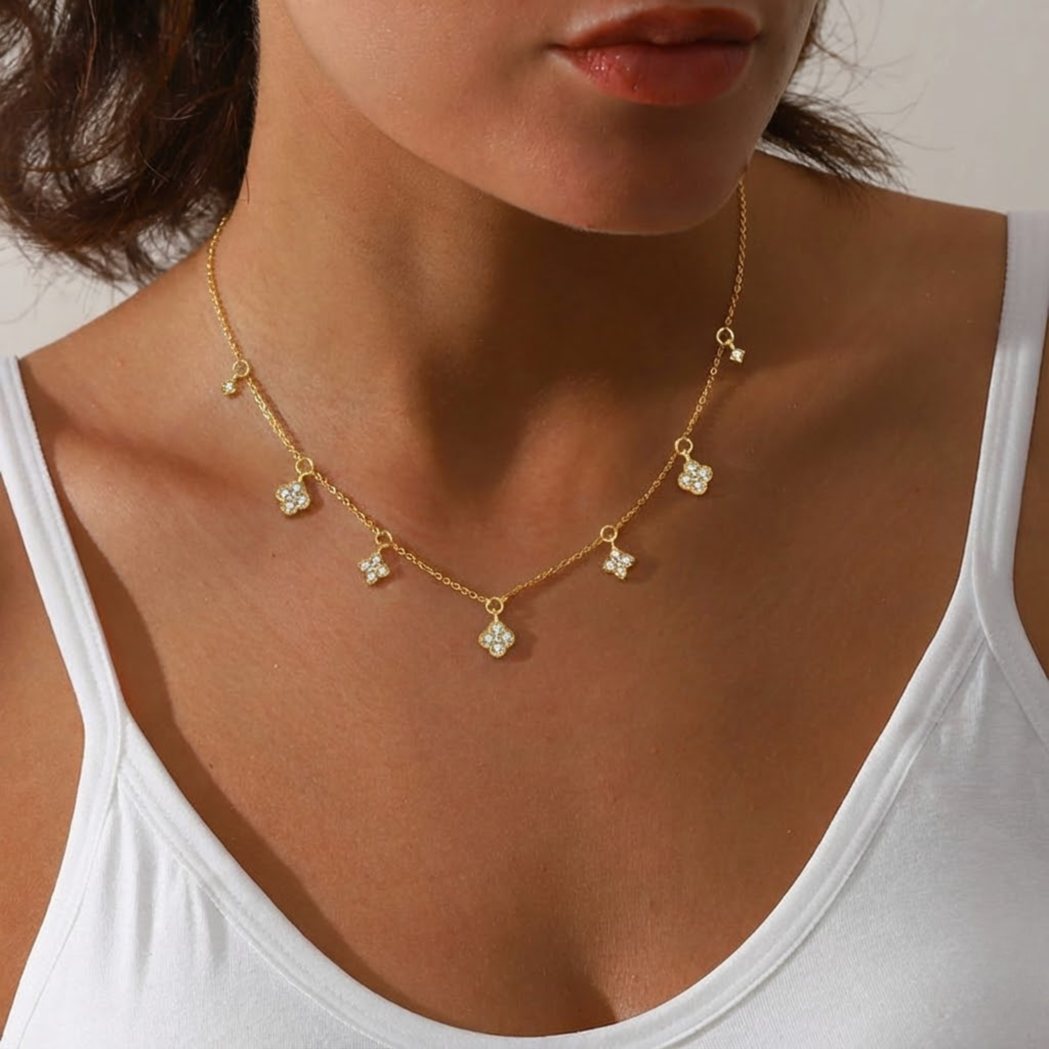 Haneen Moissanite Necklace