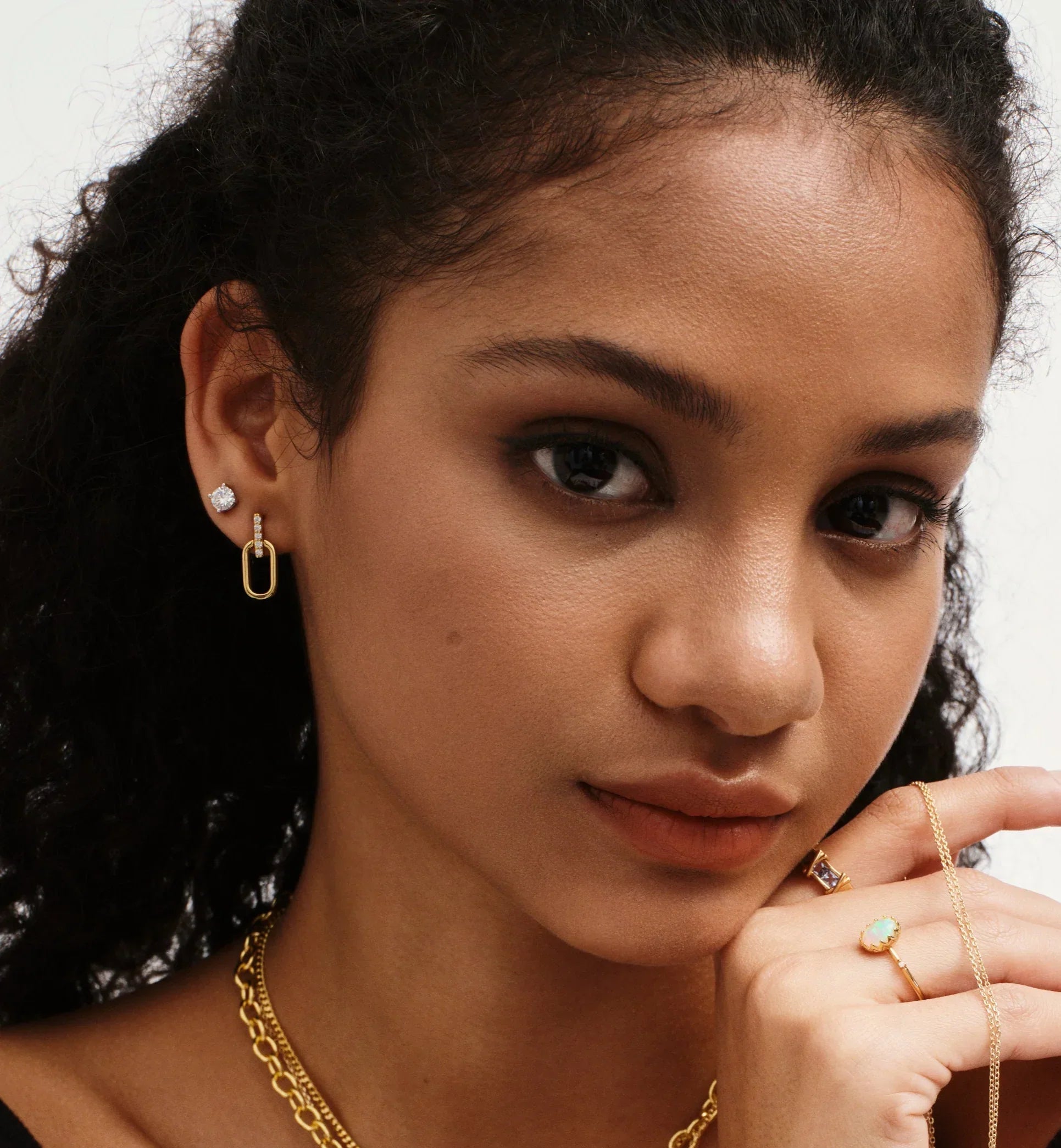 Samira Moissanite Earrings